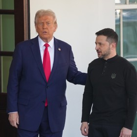 Donald Trump a Volodymyr Zelenskyj měli setkání plné emocí.