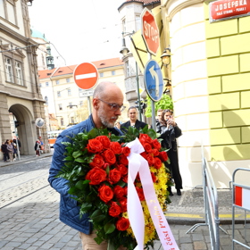Poslední rozloučení s Aničkou Slováčkovou.